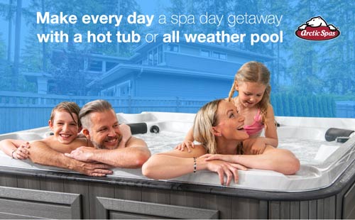 make every day a spa day getaway with a hot tub or all weather pool